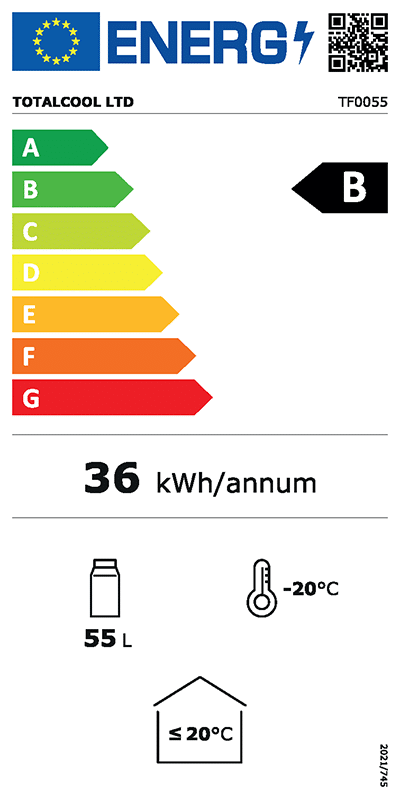 EU Refrigerators with direct sales function - TOTALCOOL LTD - TF0055
